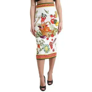 スカート Dolce & Gabbana High-Waist Sheath Skirt With Dg Jacquard Dolce & Gabbana High-Waist Sheath Skirt With Dg Jacquard